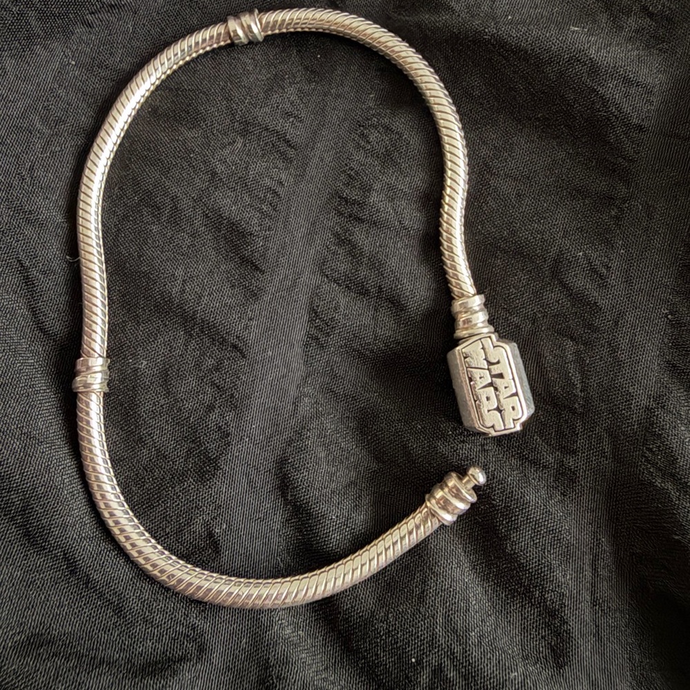 Star Wars Pandora Silver-Tone Charm Bracelet